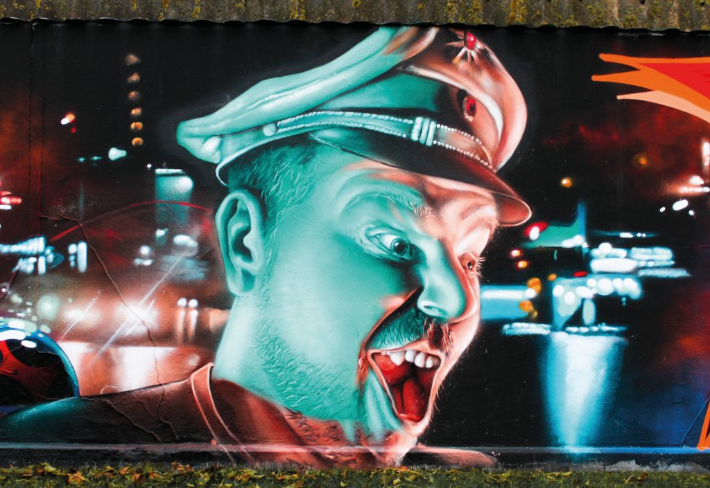Streetart an der Oststraße im Fischereihafen ©kelling