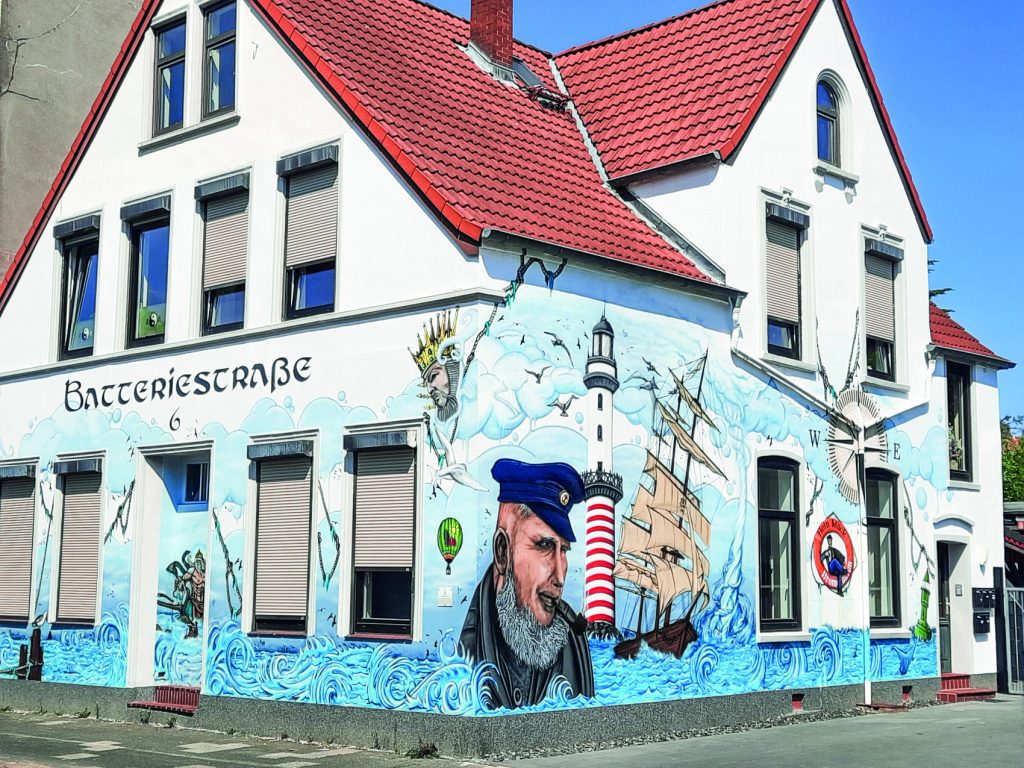 Streetart an der Hafenstraße ©kelling