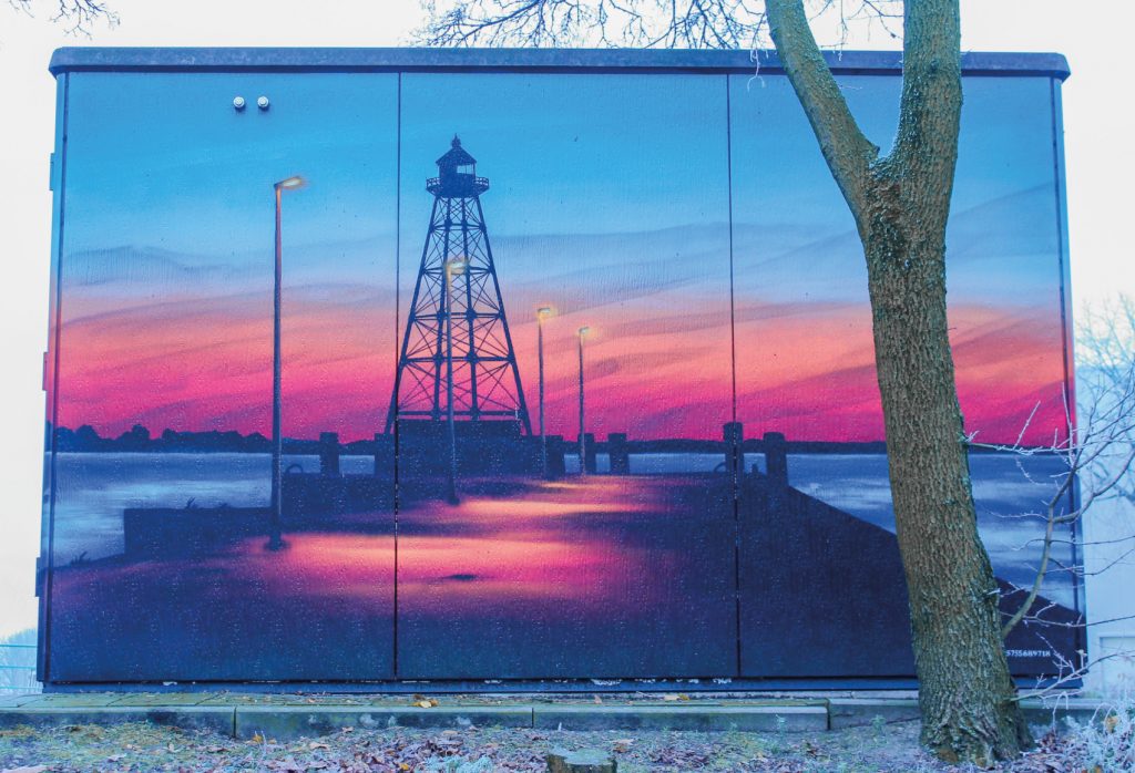 Streetart an der Hochschule ©kelling
