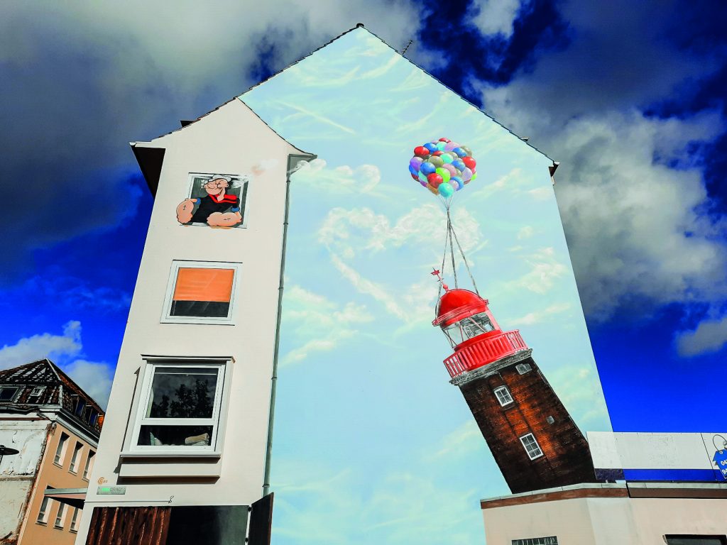 Streetart an der Schifferstraße ©kelling